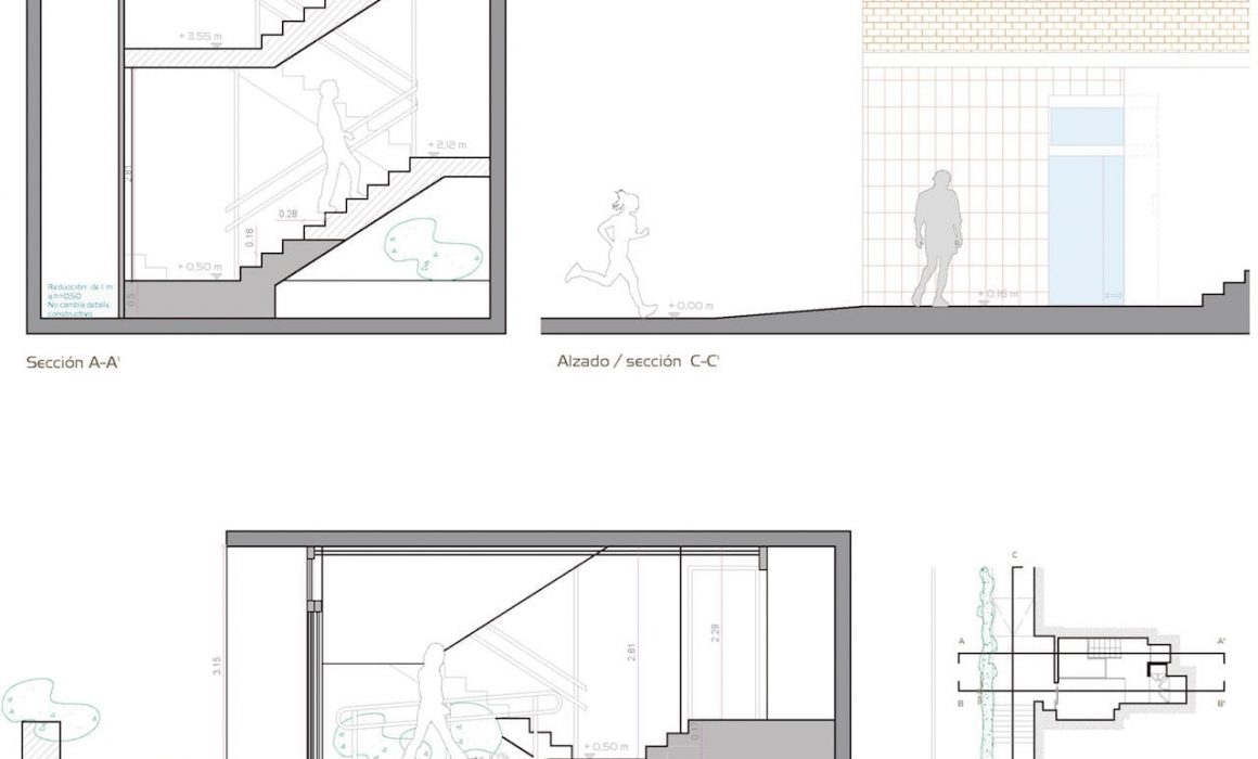 Adecuación de accesibilidad de portal en Gijón