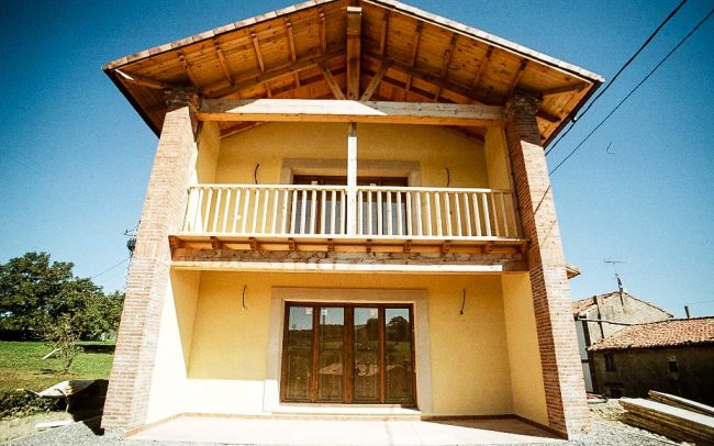 Casa en Santa Mera Asturias obra de Dolmen Arquitectos de Gijón