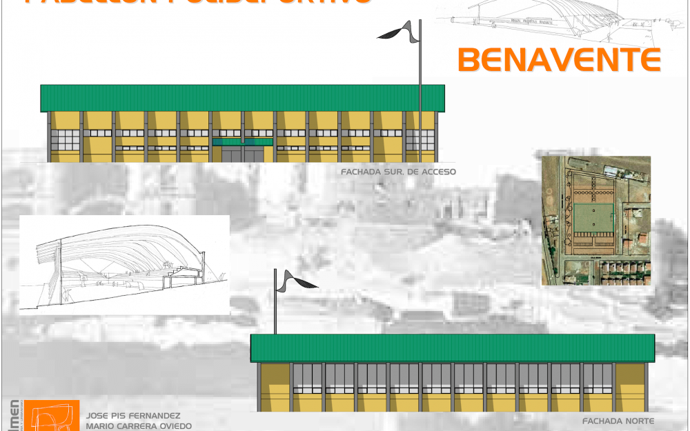 Concurso polideportivo Benavente Zamora Dolmen Arquitectos fachadas