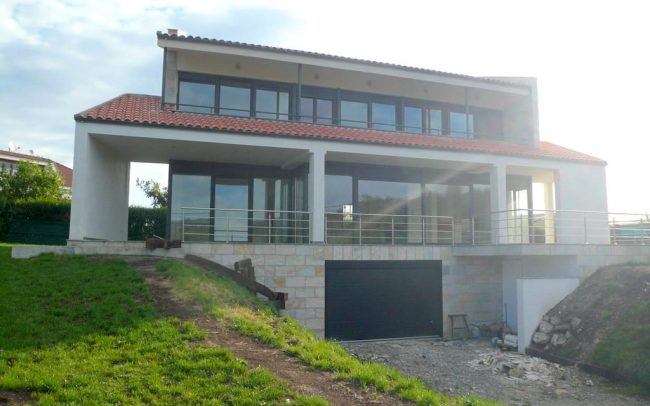 Construccion de chale en Villaviciosa por el estudio Dolmen Arquitectos