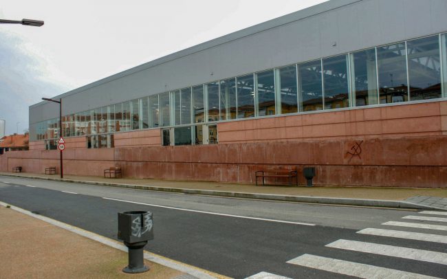 Diseño de polideportivo de Ceares Gijón obra de Dolmen Arquitectos