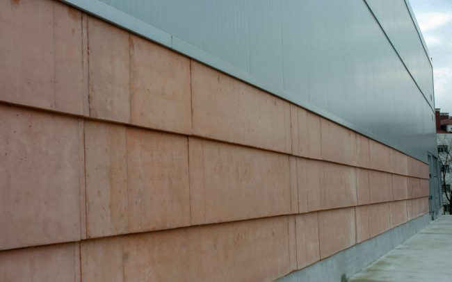 Diseño de polideportivo de Ceares Gijón obra de Dolmen Arquitectos