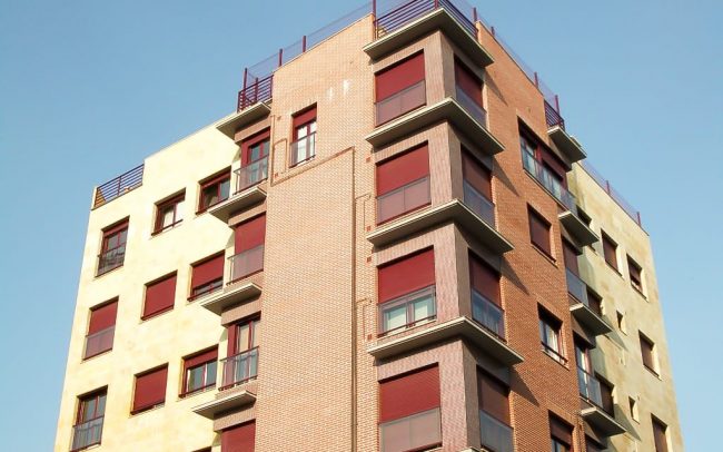 Diseño de un edificio de viviendas en Oviedo Asturias por Dolmen Arquitectos de Gijón