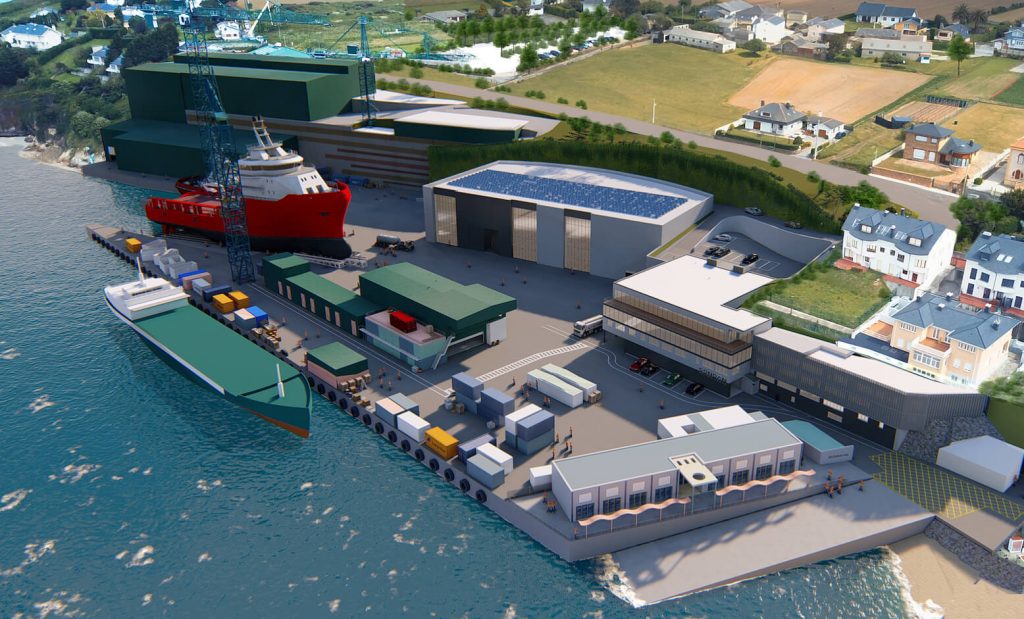 Dolmen Arquitectos redacta la modificación del PGO de Castropol para ampliar Astilleros Gondán con nave