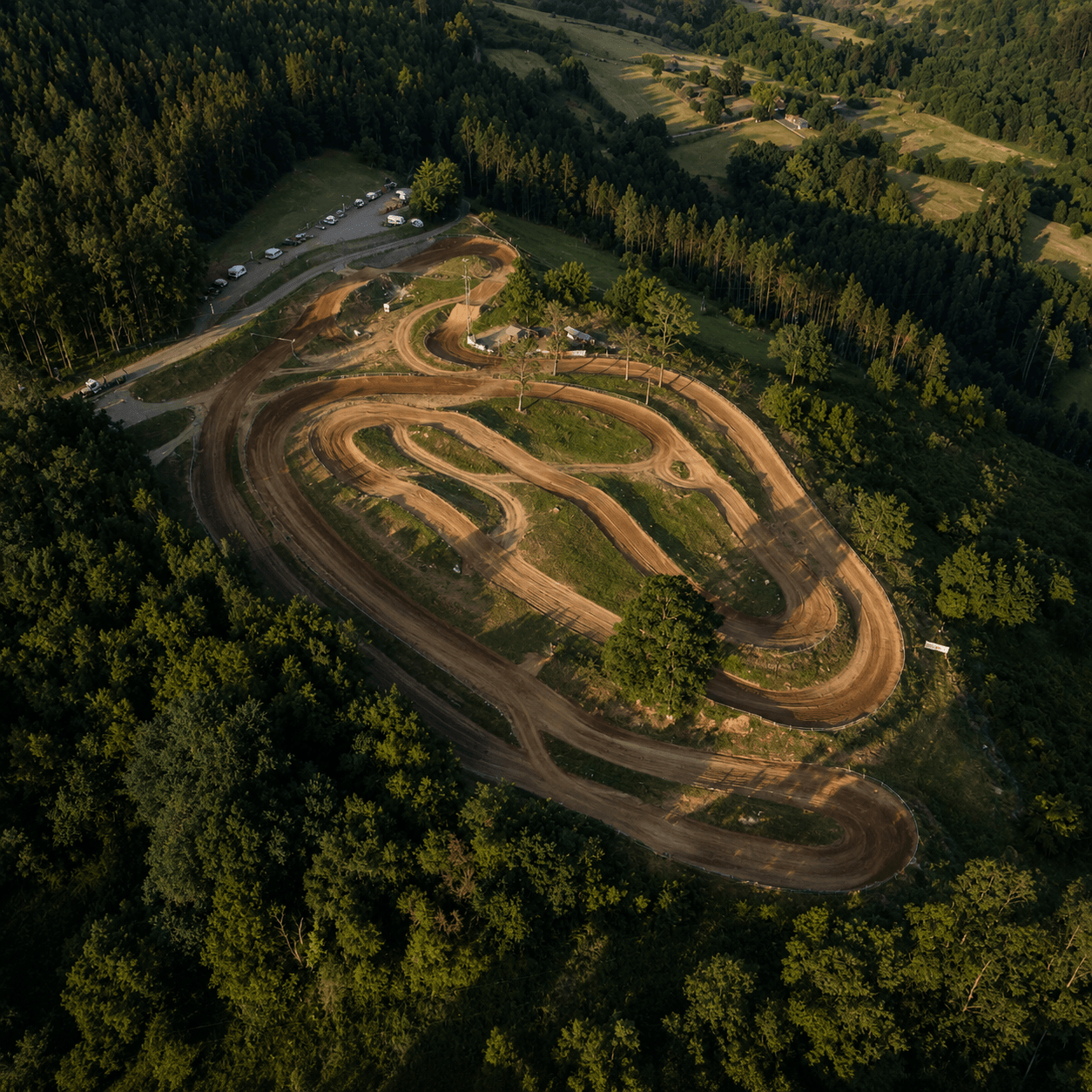 Circuito de motocross de Las Canales en Candamo
