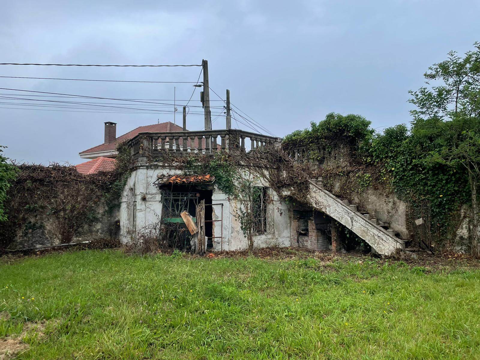 Mirador de Villa Delfina antes de la rehabilitación realizada por Dolmen Arquitectos