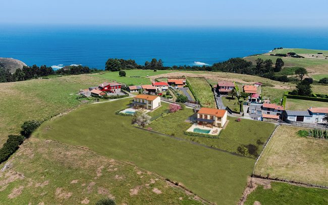 Parcelación viviendas unifamiliares Cudillero Asturias by Dolmen