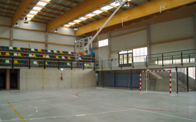 Polideportivo en Panes diseño de Dolmen Arquitectos de Asturias