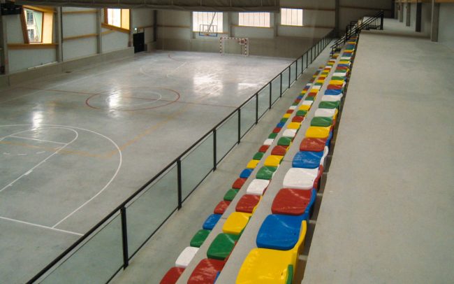 Polideportivo en Panes diseño de Dolmen Arquitectos de Asturias