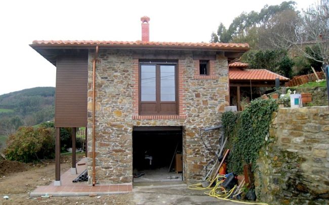 Reforma ampliación vivienda en La Tabla Cudillero Asturias