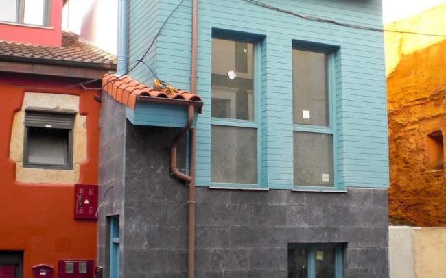 Reforma de casa entre medianeras en Cimadevilla Gijón