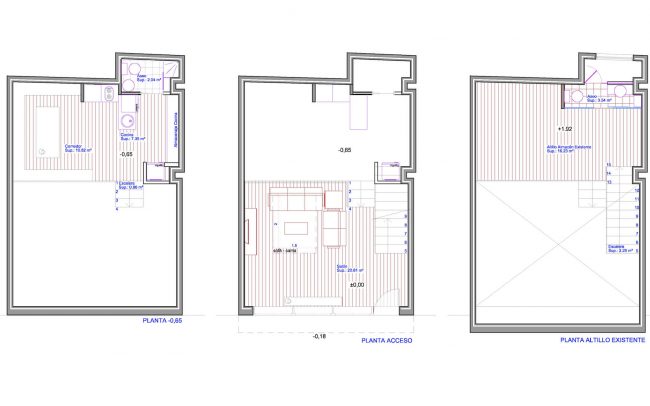 Reforma de local en Luanco para vivienda proyecto de Dolmen Arquitectos Asturias