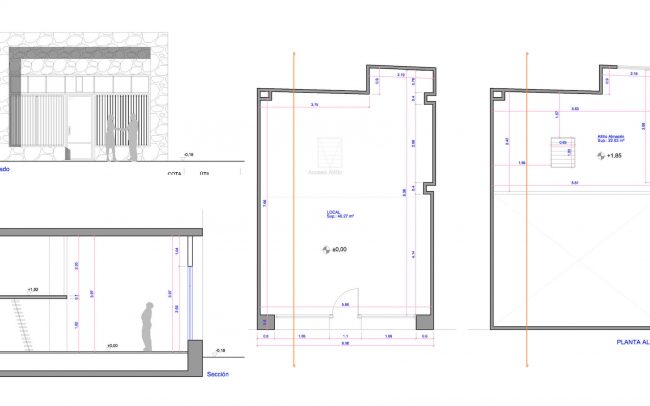 Reforma de local en Luanco para vivienda proyecto de Dolmen Arquitectos Asturias