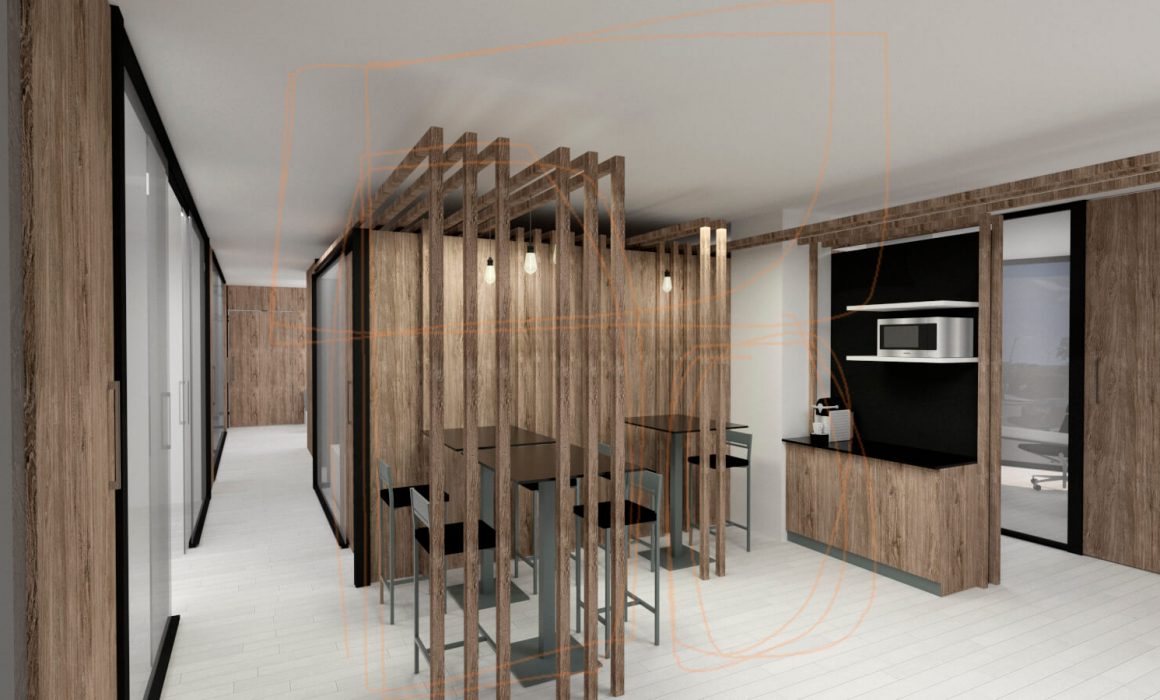 Reforma de local para oficinas en Gijón Dolmen Arquitectos