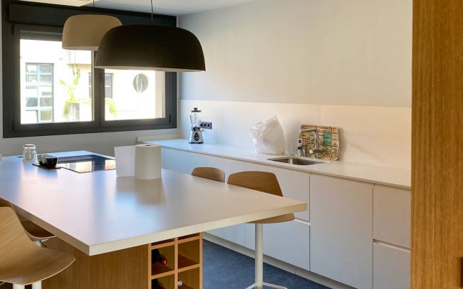 Reforma interior de vivienda en Viesques Gijón proyecto de Dolmen Arquitectos