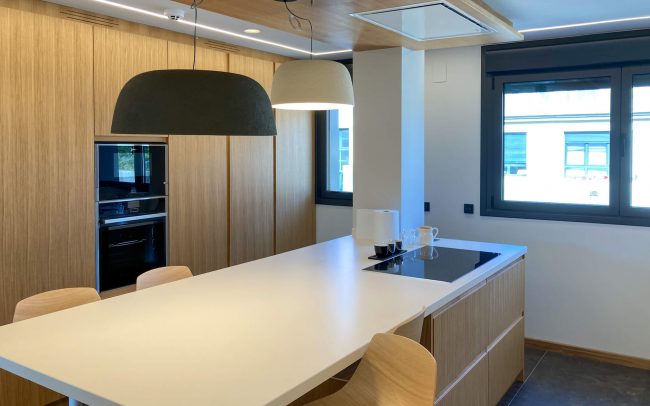 Reforma interior de vivienda en Viesques Gijón proyecto de Dolmen Arquitectos