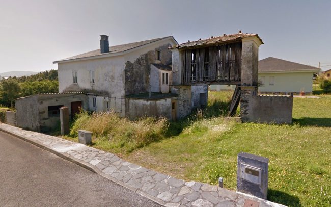Rehabilitación de vivienda unifamiliar en La Caridad Asturias Dolmen Arquitectos estado actual