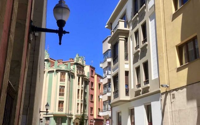 Rehabilitación de fachadas en Gijón calle Instituto 8