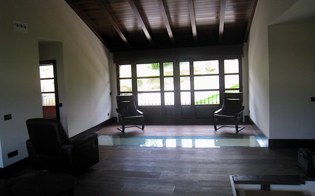 Salon vivienda unifamiliar Villaviciosa Asturias