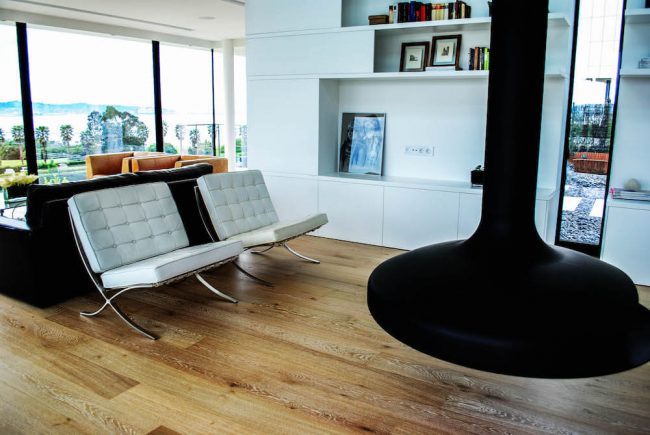 Vivienda de lujo en El Rinconín Gijón diseño de Dolmen Arquitectos arquitectura e interiorismo en Asturias