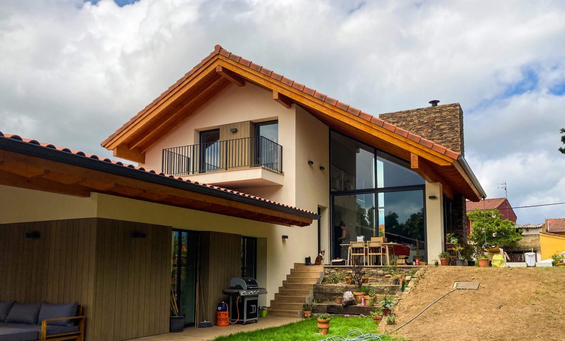 Vivienda unifamiliar La Tejera Carreño Dolmen Arquitectos Asturias obra terminada