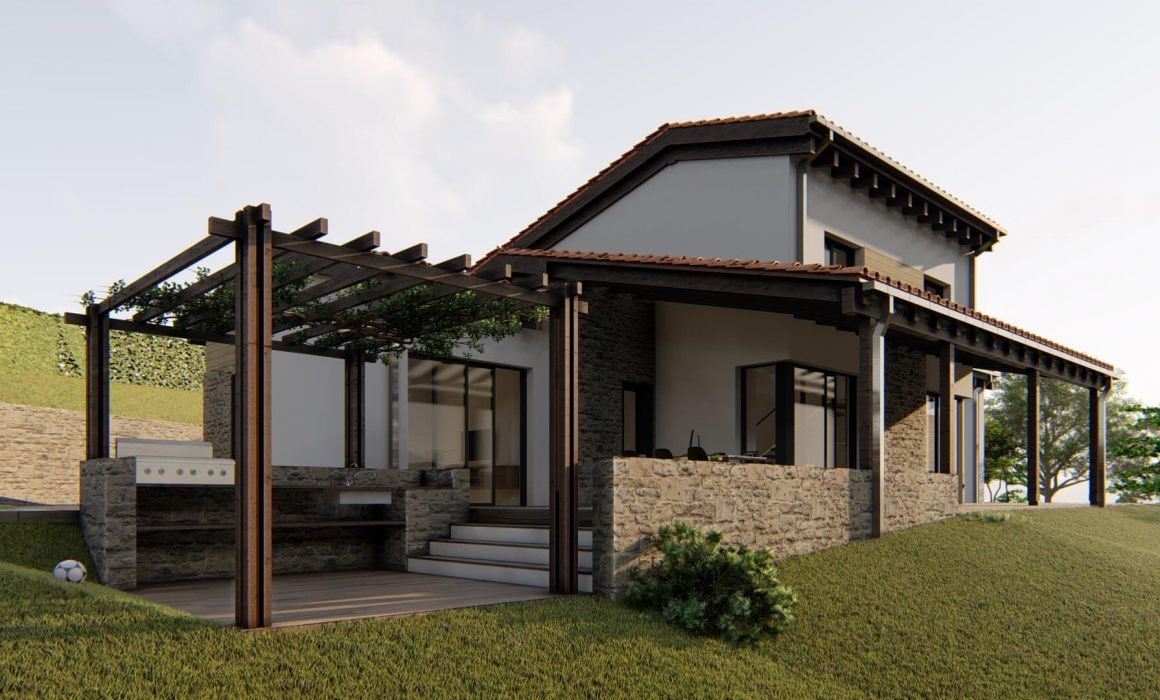 Vivienda unifamiliar aislada en Veranes Dolmen Arquitectos Asturias
