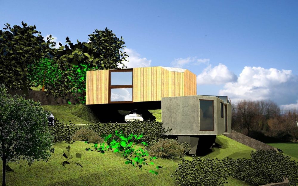 Vivienda unifamiliar alto standing en La Providencia Gijón diseño Dolmen Arquitectos