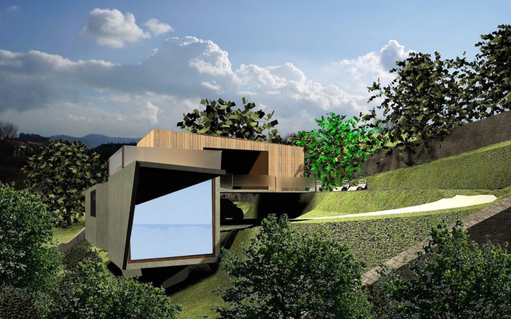 Vivienda unifamiliar alto standing en La Providencia Gijón diseño Dolmen Arquitectos