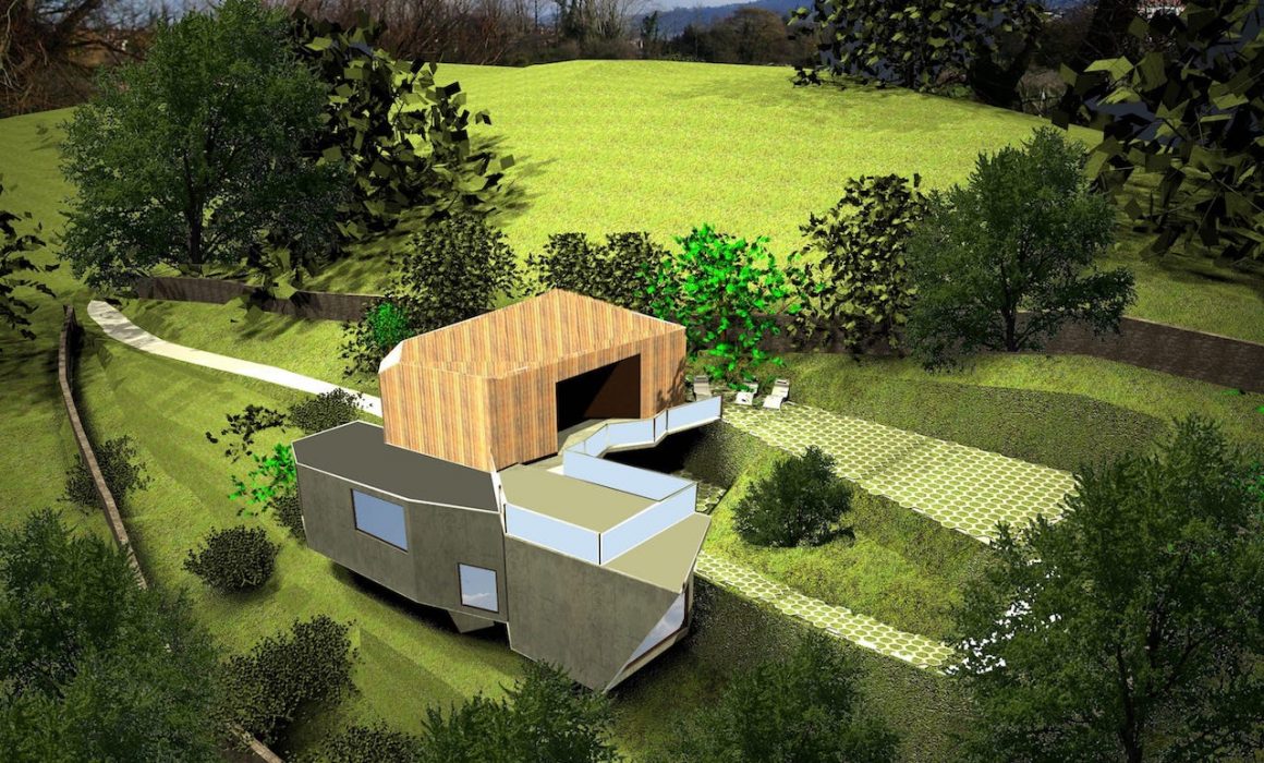 Vivienda unifamiliar alto standing en La Providencia Gijón diseño Dolmen Arquitectos