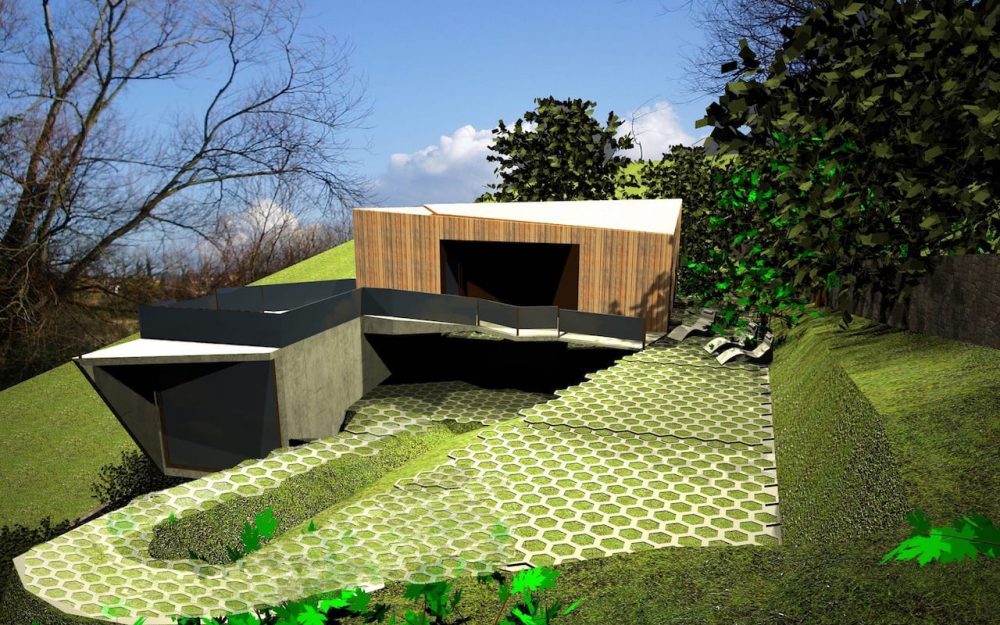 Vivienda unifamiliar alto standing en La Providencia Gijón diseño Dolmen Arquitectos