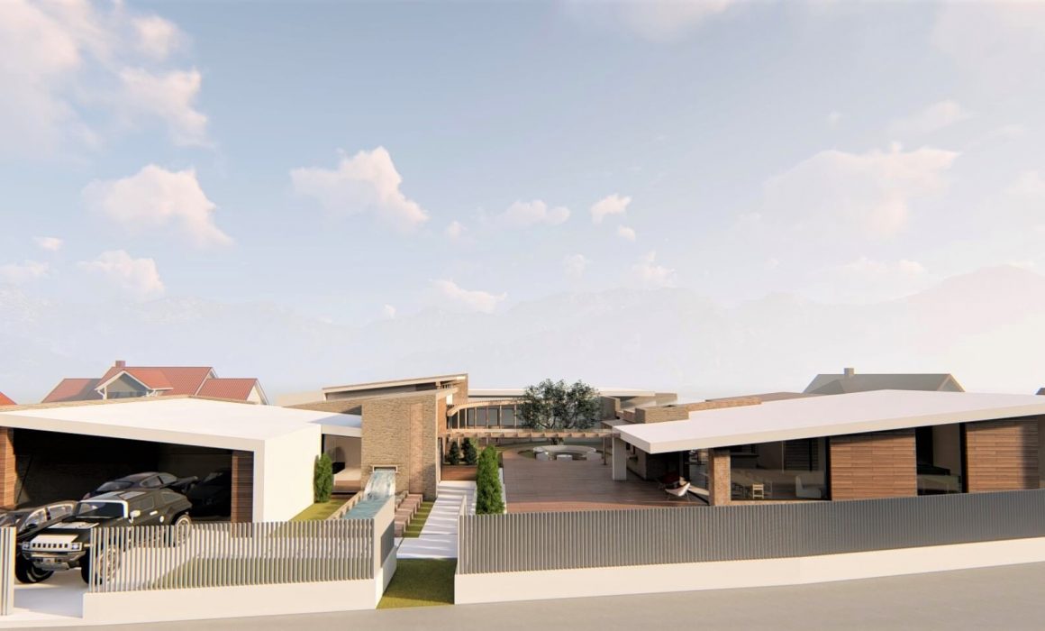 Vivienda unifamiliar de diseño moderno en Morales del Vino Zamora proyecto de Dolmen Arquitectos