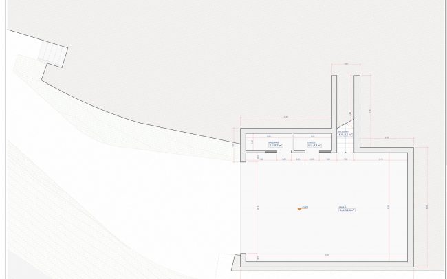 Vivienda unifamiliar en Cabueñes Dolmen Arquitectos planta sótano