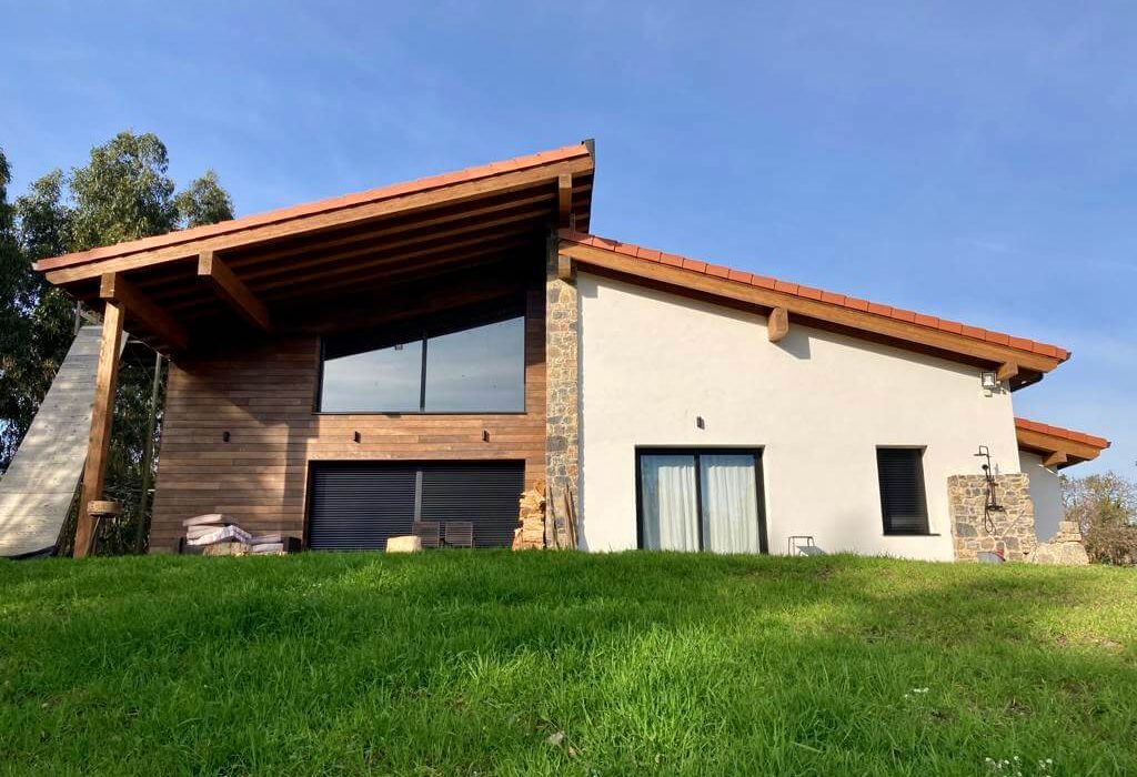 Vivienda unifamiliar en Cabueñes Gijón proyecto de Dolmen Arquitectos
