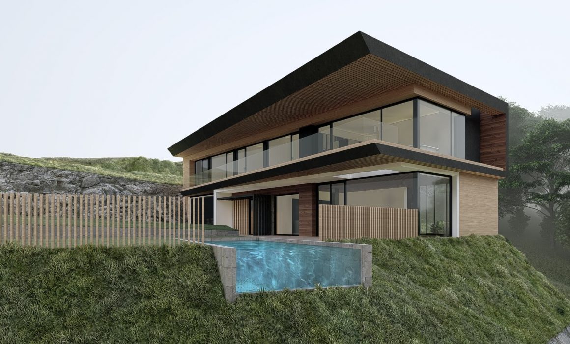 Vivienda unifamiliar en Cantabria proyecto de Dolmen Arquitectos Asturias