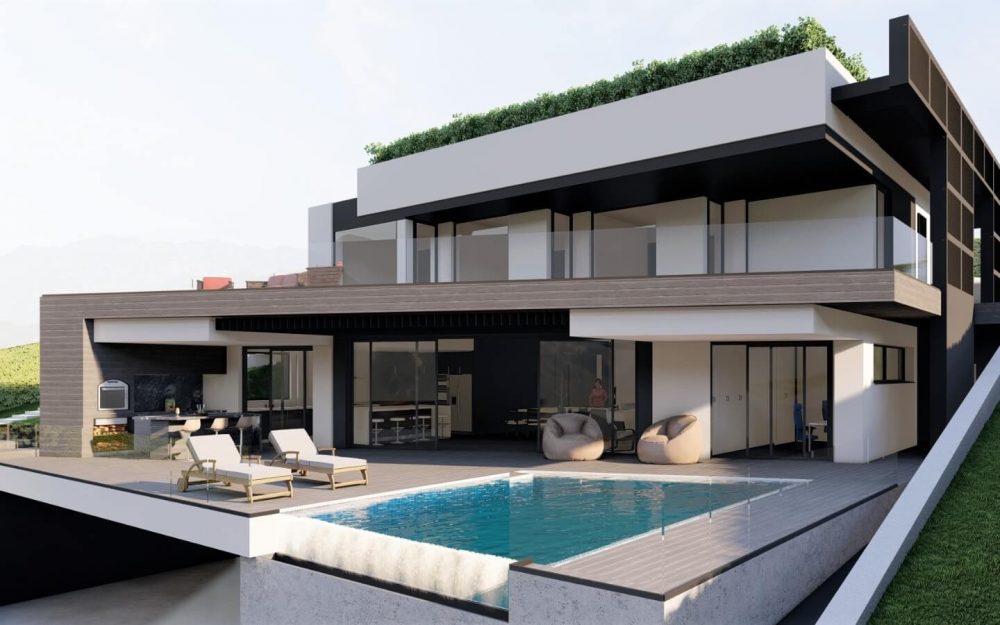 Vivienda unifamiliar en La Corolla Gijón Dolmen Arquitectos