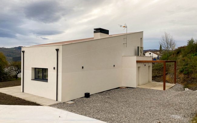 Vivienda unifamiliar en La Felguera Langreo Dolmen Arquitectos de Asturias