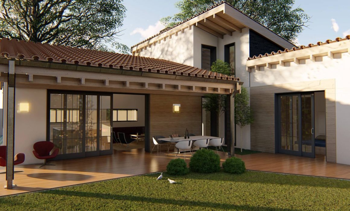 Vivienda unifamiliar en Llanera Asturias proyecto de Dolmen Arquitectos