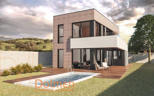 Vivienda unifamiliar en Somió Gijón Dolmen Arquitectos Asturias