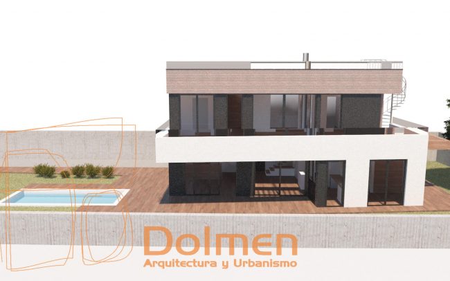 Vivienda unifamiliar en Somió Gijón Dolmen Arquitectos Asturias
