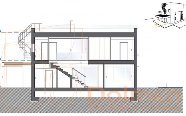 Vivienda unifamiliar en Somió Gijón Dolmen Arquitectos Asturias