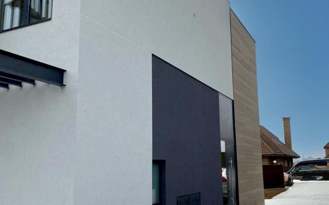 acceso rodado vivienda unifamiliar Gijón Dolmen