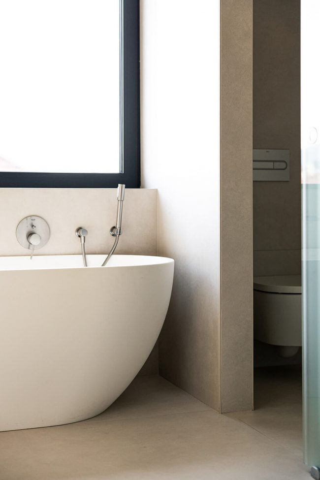 baño diseño vivienda unifamiliar Gijón Asturias Dolmen