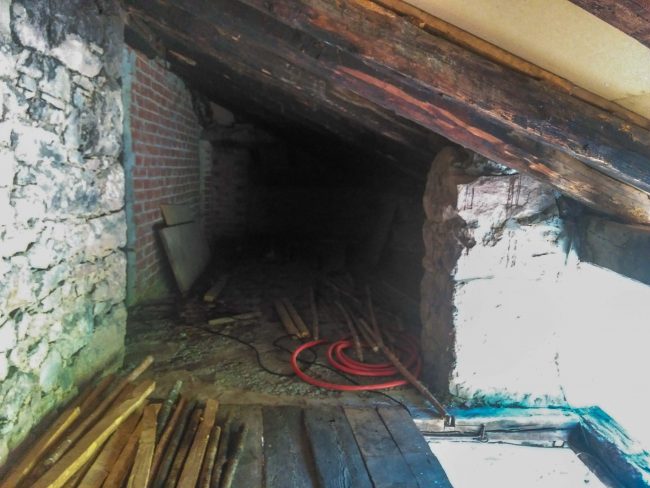 Bajo cubierta vivienda unifamiliar en La Azorera. Antes de reforma por Dolmen Arquitectos