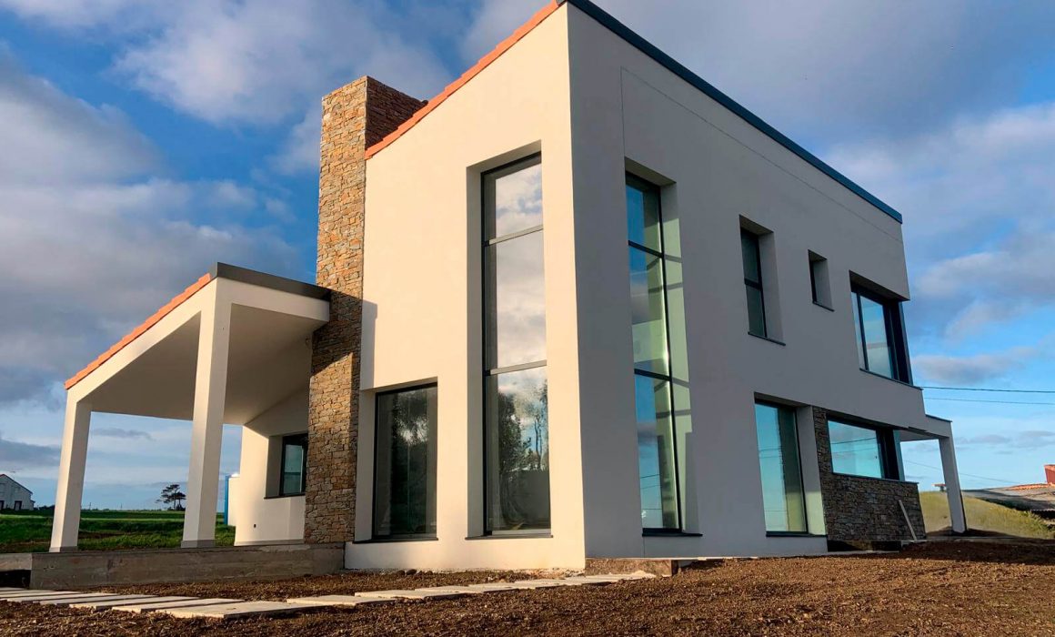Casa con vistas en Gozón, Asturias. Proyecto de Dolmen Arquitectos