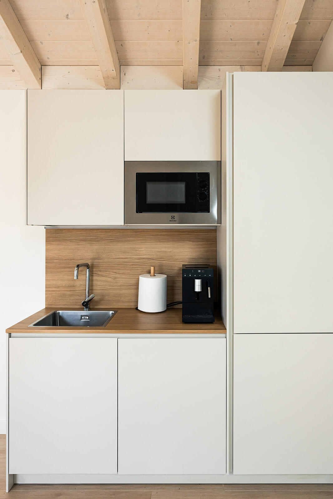 Cocina del edificio sociocultural de Villa Delfina