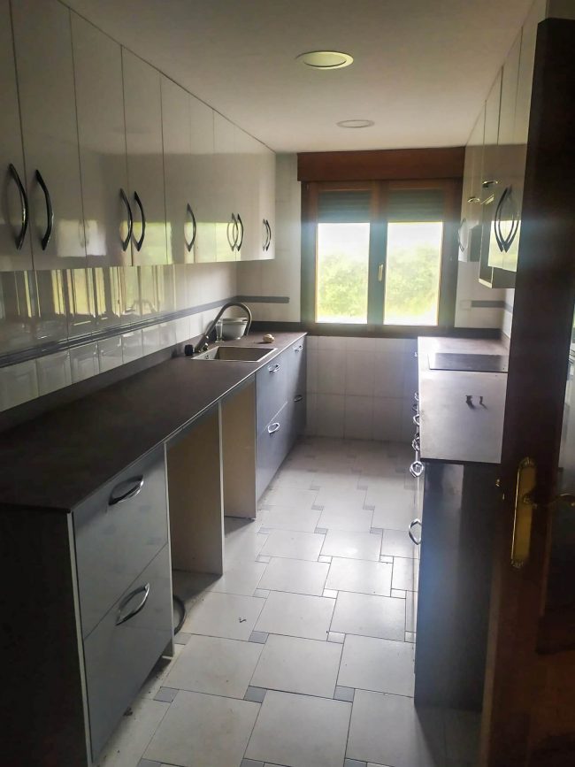 Cocina vivienda sin reformar, Gijón