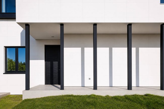 estructura arquitectonica casa jazmines Dolmen Arquitectos