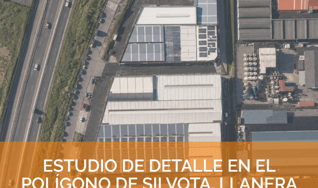 Manzana industrial ordenada por el Estudio de Detalle en el polígono de Silvota (Llanera)