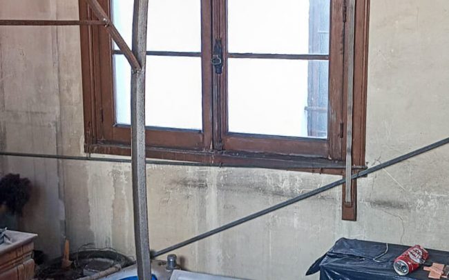 habitación piso Asturias sin reformar Dolmen