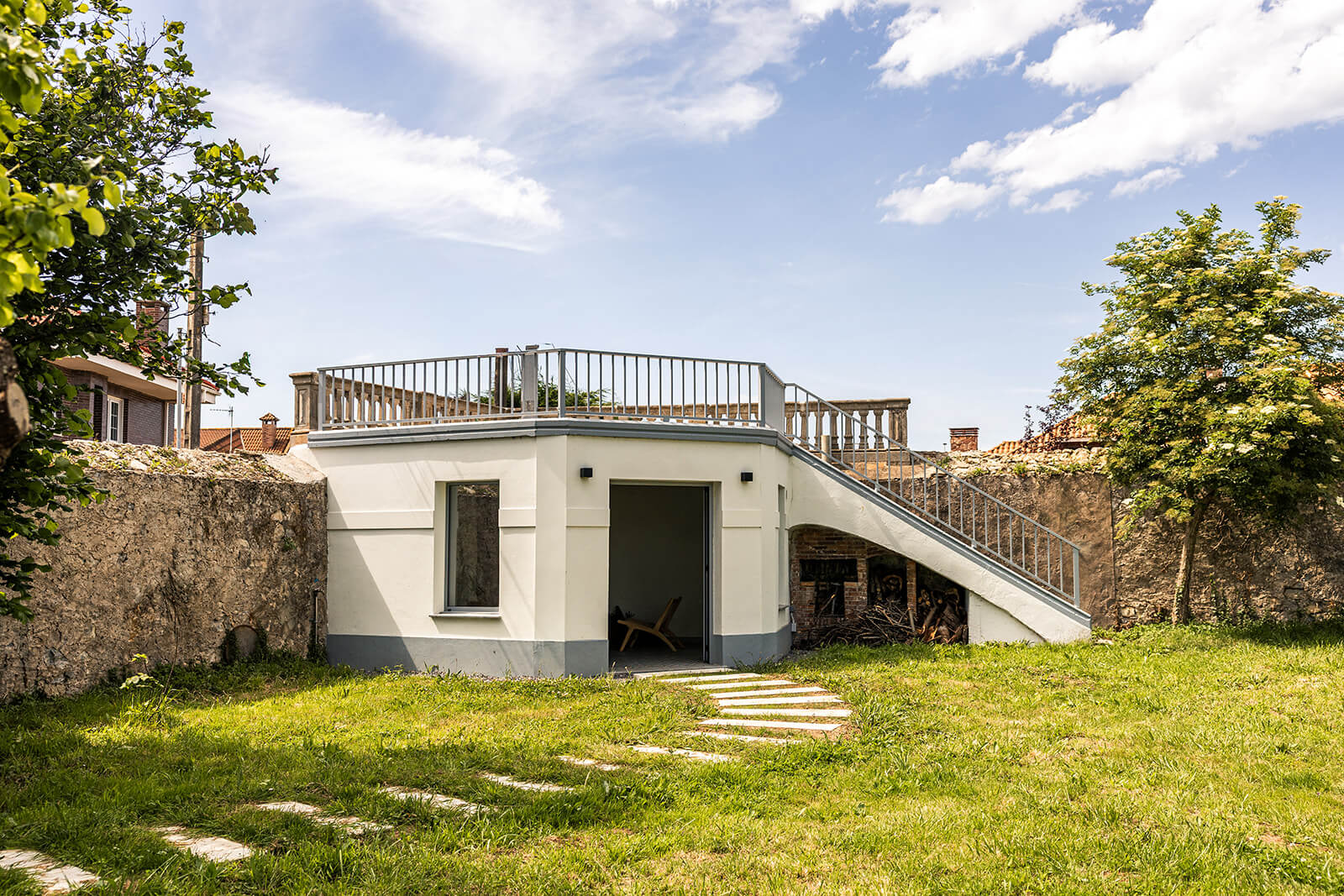 mirador Villa Delfina rehabilitado Dolmen Arquitectos